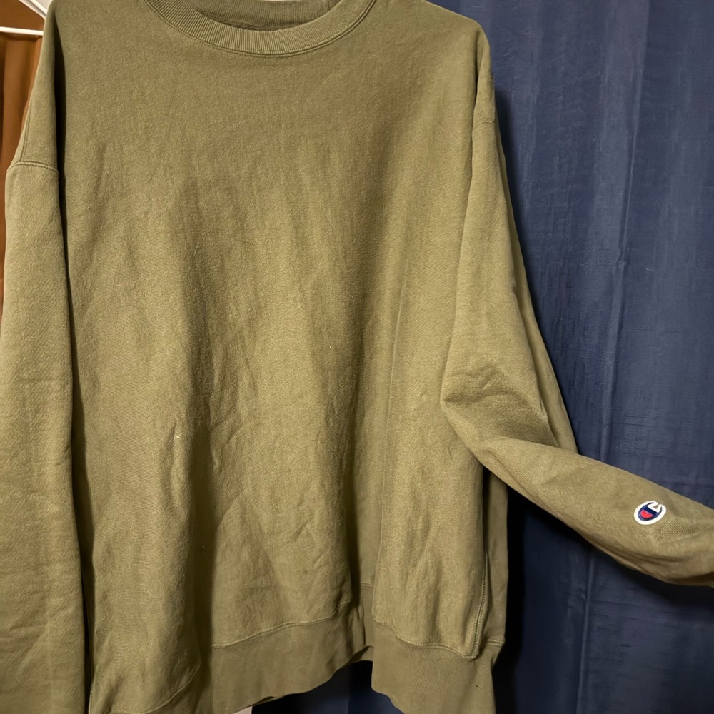 Champion Olive Green Sweatshirt